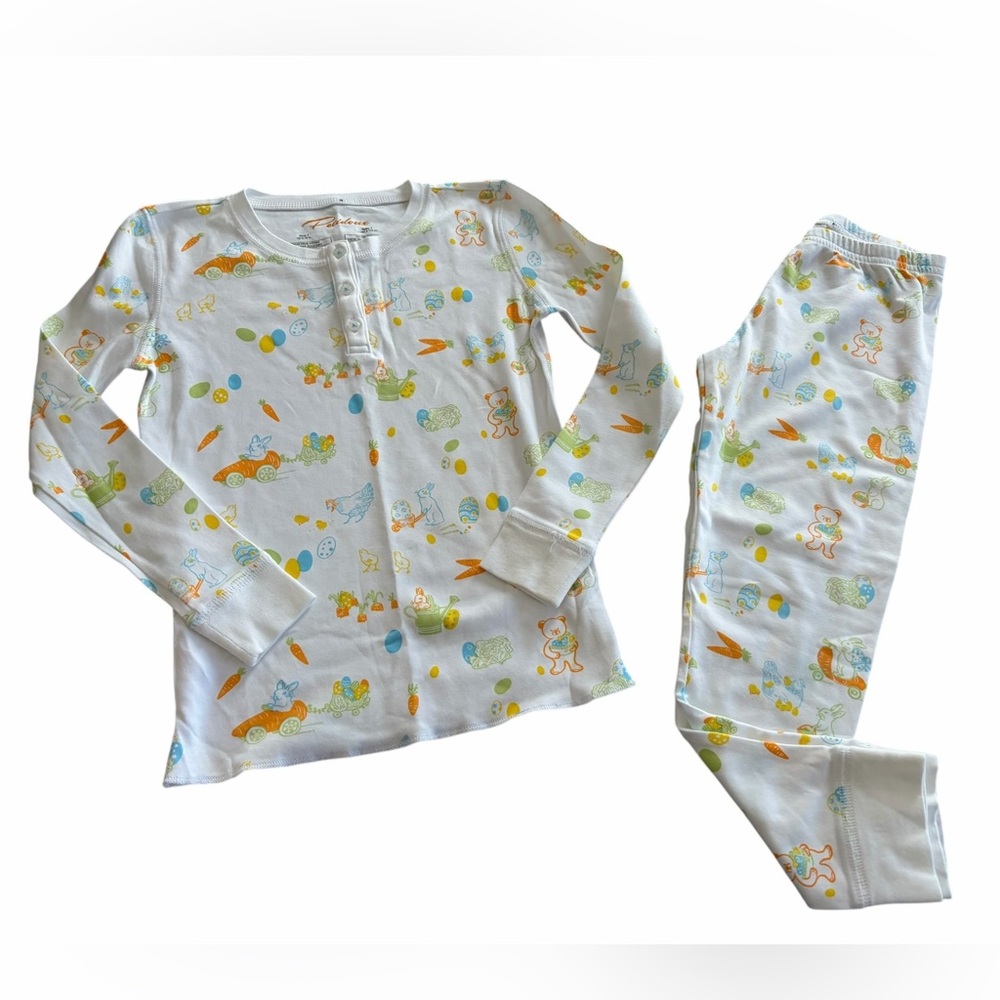 Petidoux Easter Egg Hunt Pima Kid Pajama